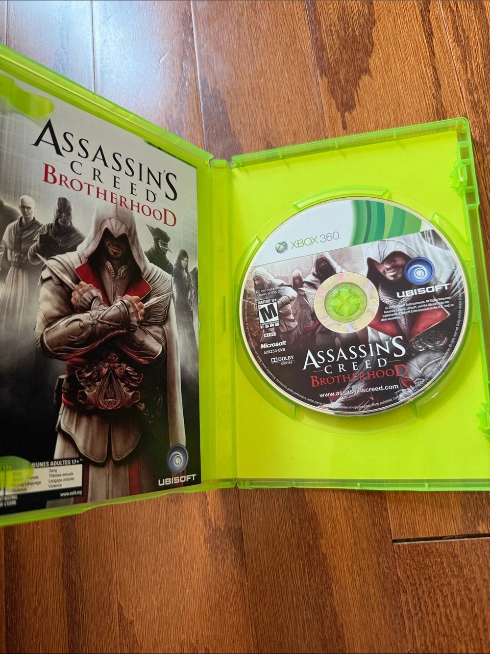Assassin’s Creed Brotherhood Xbox 360 Video Game Complete